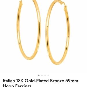 Elegant Gold Hoop Earrings